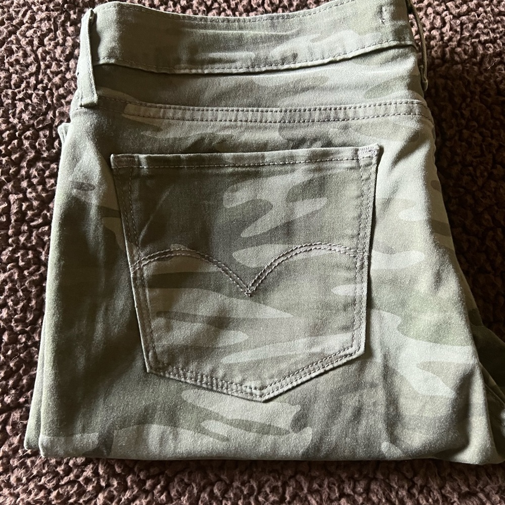 Levi’s Camouflage Denim